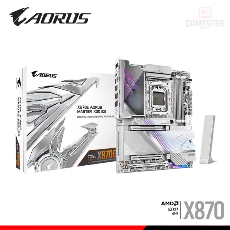 AORUS X870E MASTER X3D ICE ATX DDR5 AMD AM5