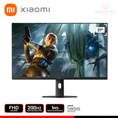 XIAOMI GAMING G27i EDICION 2026 27" FHD 1920x1080/200HZ/1MS/FREESYNC PREMIUM
