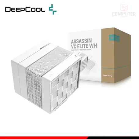 DEEPCOOL ASSASSIN VC ELITE WHITE COOLER CPU REFRIGERACION AIRE COMPATIBLE AMD/INTEL (PN:R-ASN4-WHNVNN-GJD)