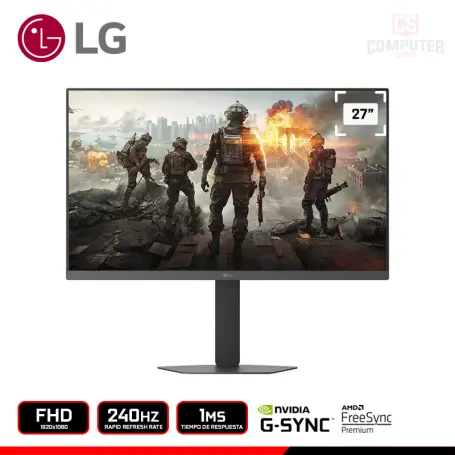 LG 27G440A-B ULTRAGEAR 27" FHD 1920x1080/240HZ/1MS/AMD FREESYNC PREMIUM/COMPATIBLE NVIDIA G-SYNC (PN:27G440A-BB.AWFEMKN)