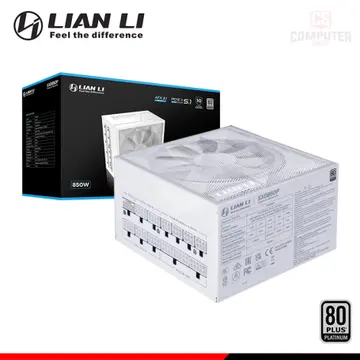 LIAN LI SX 850 WHITE 850W 80 PLUS PLATINUM FULL MODULAR (PN:SX0850P.W0)