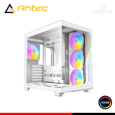 ANTEC C5 WHITE ARGB SIN FUENTE VIDRIO TEMPLADO MID TOWER (PN:250303GXU1)