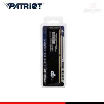 PATRIOT 16GB DDR5 PATRIOT SIGNATURE PREMIUM BLACK INTEL XMP BUS 5600MHz (PN:PSP516G560081H1)