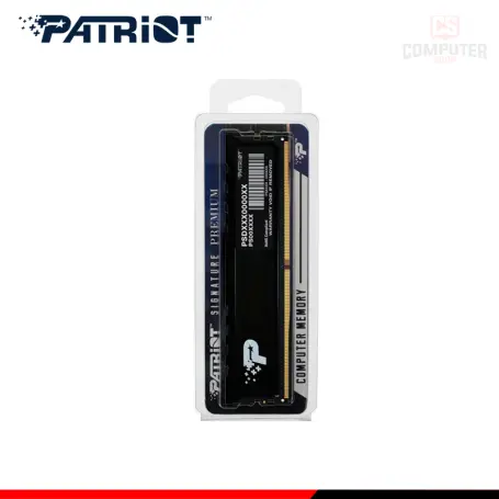 PATRIOT 16GB DDR5 PATRIOT SIGNATURE PREMIUM BLACK INTEL XMP BUS 5600MHz (PN:PSP516G560081H1)