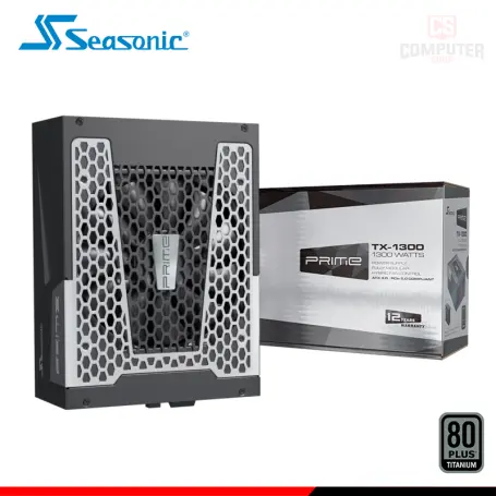 SEASONIC PRIME TX-1300 BLACK 1300W 80 PLUS TITANUM FULL MODULAR (PN:SSR-1300TR2)
