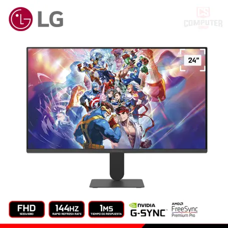 LG 24G411A-B ULTRAGEAR G4 24" FHD 1920x1080/144HZ/1MS/AMD FREESYNC PREMIUM PRO/COMPATIBLE NVIDIA G-SYNC