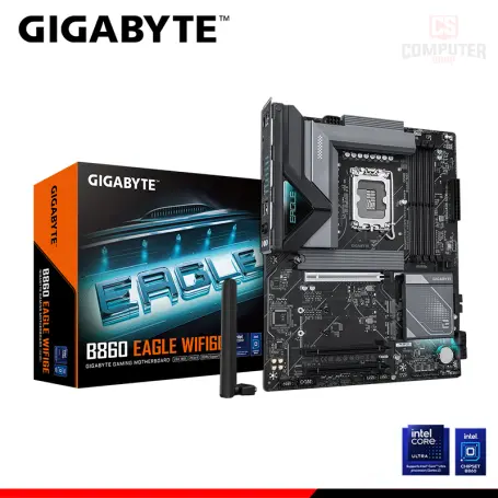 GIGABYTE B860 EAGLE WIFI6E DDR5 LGA 1851 (PN:9MB86EGW6-00-G10)
