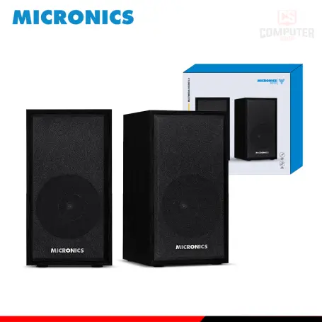 MIC MICRONICS BOSS MIC S305 BLACK SOUND 2.0 CONEXIÓN USB