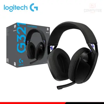 LOGITECH G G321 LIGHTSPEED BLACK CON MICROFONO CONEXION WIRELESS & BLUETOOTH (PN:981-001562)