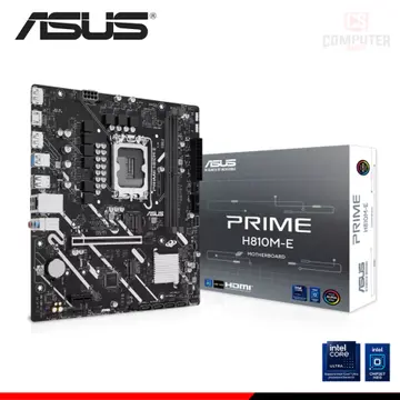 ASUS PRIME H810M-E M.ATX DDR5 LGA 1851 (PN:90MB1N20-M0EAY0)