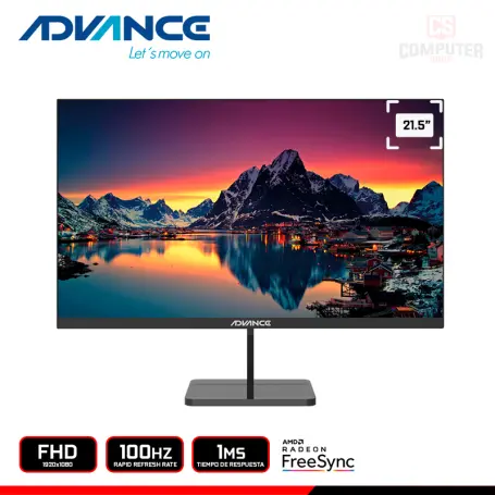 ADVANCE ADV-2152S 21.5" FHD 1920x1080/100HZ/1MS/AMD RADEON FREESYNC
