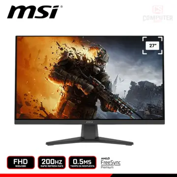 MSI MAG 272F 27" FHD 1920x1080/200HZ/0.5MS/FREESYNC PREMIUM (PN:9S6-3CE51T-002)