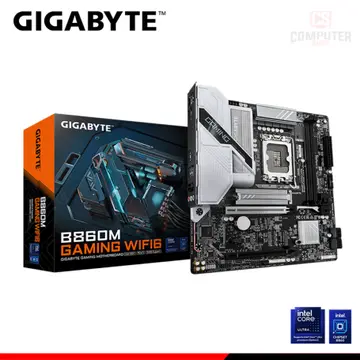 GIGABYTE B860M GAMING WIFI6 M.ATX DDR5 LGA 1851 (PN:9MB86MGMW'00'G10)