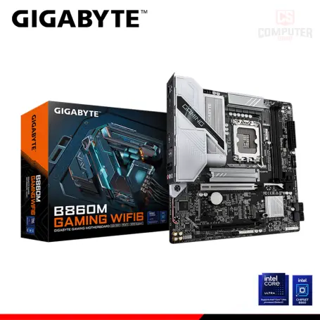 GIGABYTE B860M GAMING WIFI6 M.ATX DDR5 LGA 1851 (PN:9MB86MGMW'00'G10)