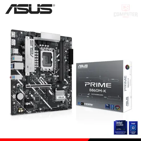ASUS PRIME B860M-K M.ATX DDR5 LGA 1851 (PN:90MB1JT0-MVAAY0)