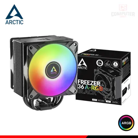 AMD Arctic Freezer 36 A-RGB Black Cooler CPU Refrigeracion Aire Compatible /INTEL
