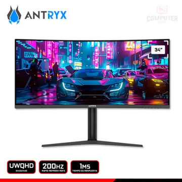 ANTRYX XTREME VISION CV3420WQ 34" CURVO UWQHD 3440x1440/200HZ/1MS (PN:AXV-CV3420WQ)