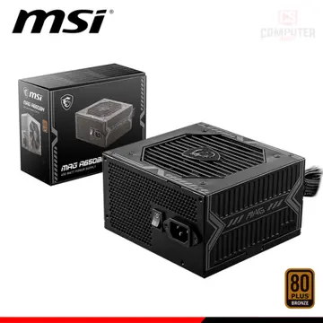 MSI MAG A650BN 650W 80 PLUS BRONZE (PN:306-7ZP2B23-CEO)
