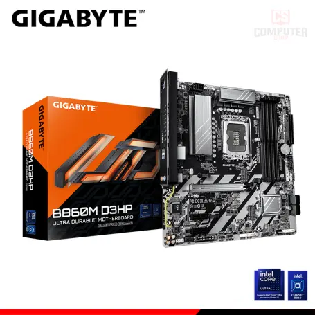 GIGABYTE B860M D3HP M.ATX DDR5 LGA 1851 (PN:9MB86M3HP-00-G11)