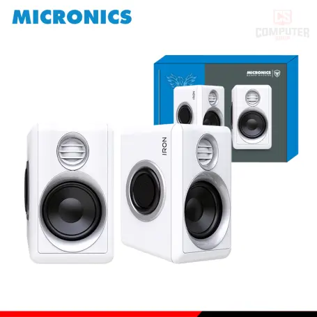 MIC MICRONICS IRON MIC S314W WHITE SOUND 2.0 CONEXIÓN USB