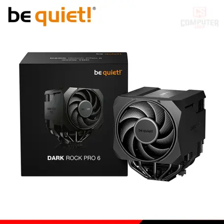 BE QUIET BE QUIET! DARK ROCK PRO 6 BLACK COOLER CPU REFRIGERACION AIRE COMPATIBLE AMD/INTEL