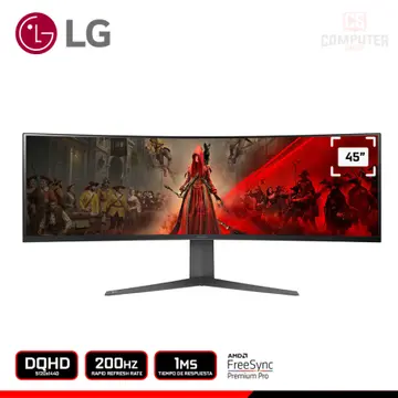LG ULTRAGEAR CURVO 45GR75DC 45" DQHD 5120x1440 200HZ/1MS/FREESYNC PREMIUM PRO