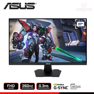 ASUS TUF GAMING VG279QM5F 27" FHD 1920x1080/260Hz/0.3MS/FREESYNC PREMIUM/COMPATIBLE NVIDIA G-SYNC (PN:90LM0D81-B011I1)