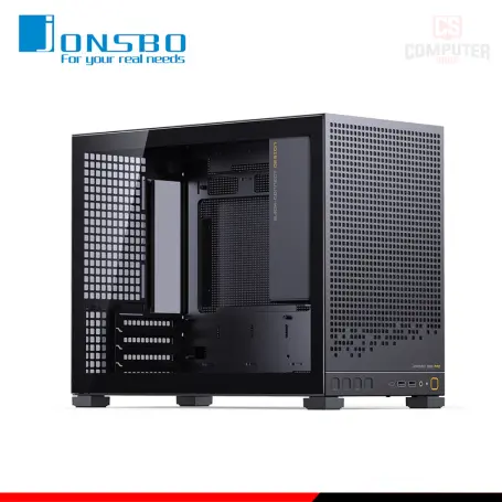 JONSBO D32 PRO BLACK SIN FUENTE VIDRIO TEMPLADO MINI TOWER (PN:6970620554327)