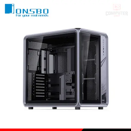 JONSBO BO400 GRAY SIN FUENTE VIDRIO TEMPLADO MID TOWER (PN:6970620554679)