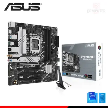 ASUS PRIME B760M-A AX M.ATX DDR5 LGA 1700 (PN:90MB1EI0-M0EAY0)