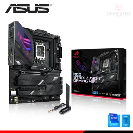 ASUS ROG STRIX Z790-E GAMING WIFI ATX DDR5 LGA 1700 (PN:90MB1CL0'M0EAY0)