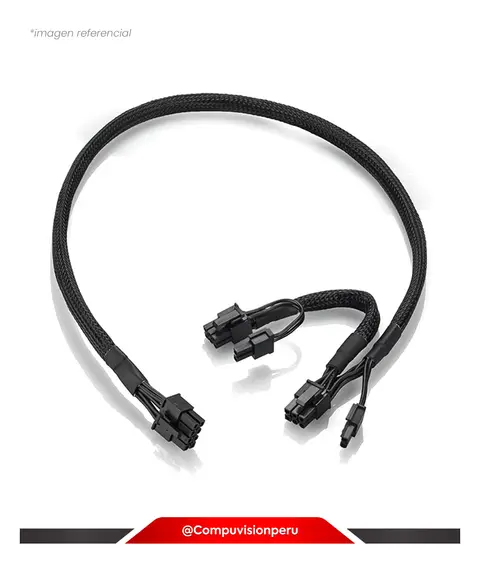 CORSAIR CABLE OWLTREE BRAIDED ATX PSU 8 PIN MALE TO DUAL 8 PIN 6+2 PIN PCIE FOR CORSAIR MODULAR POWER SUPPLY B099W6CS3C, ACCESORIOS