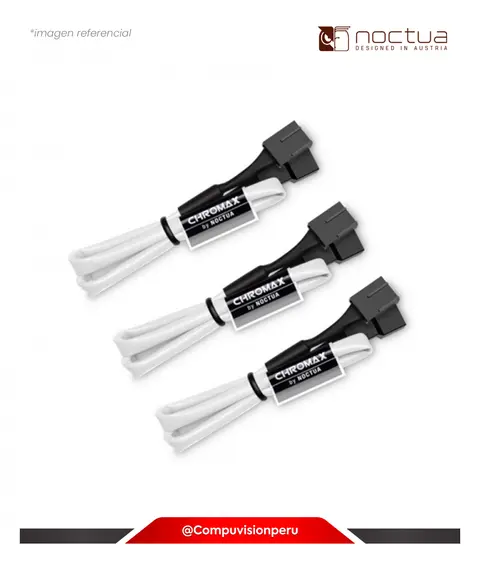 ACCESORIOS NOCTUA NA-SEC1 CHROMAX WHITE X3 B07656GLPR NA-SEC1.WHITE, ACCESORIOS
