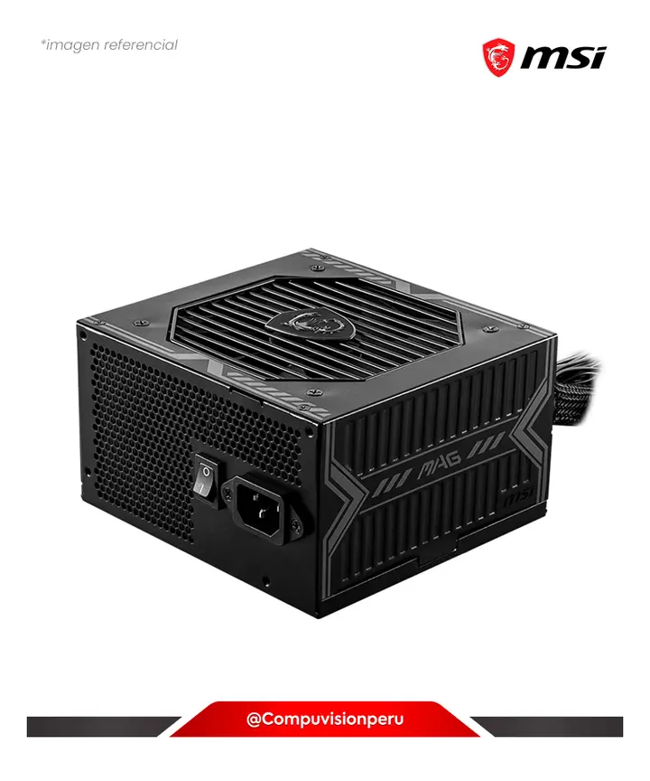 MSI FUENTE 750W MSI MAG A750BN PCIE5 III 80 PLUS BRONZE, FUENTE