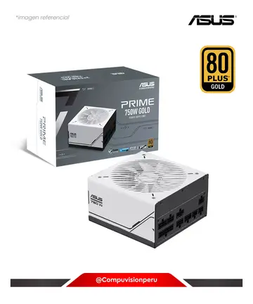 ASUS FUENTE 750W ASUS PRIME 750W 80 PLUS GOLD ACTIVE PFC AP-750G, FUENTE