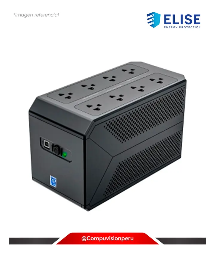UPS ELISE POWER BOX 650VA/360W PBOX-650, UPS