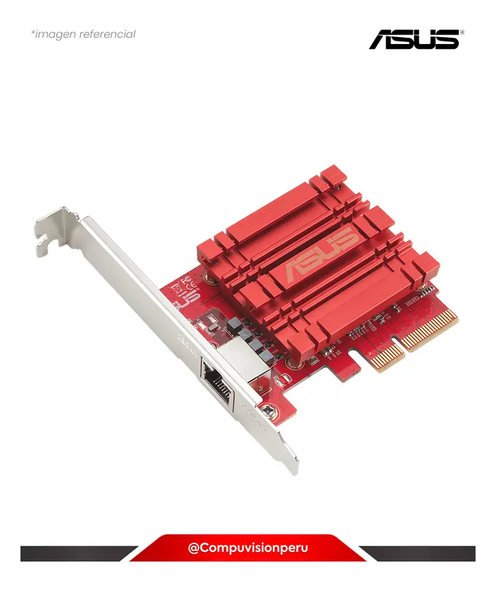 ASUS TARJETA DE RED ASUS XG-C100C PCI-EX 10G BASE-T RJ-45, TARJETA DE RED
