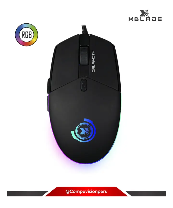 XBLADE CALAMITY ELITE GXB-MG590 6400 DPI RGB BLACK GAMING, MOUSE