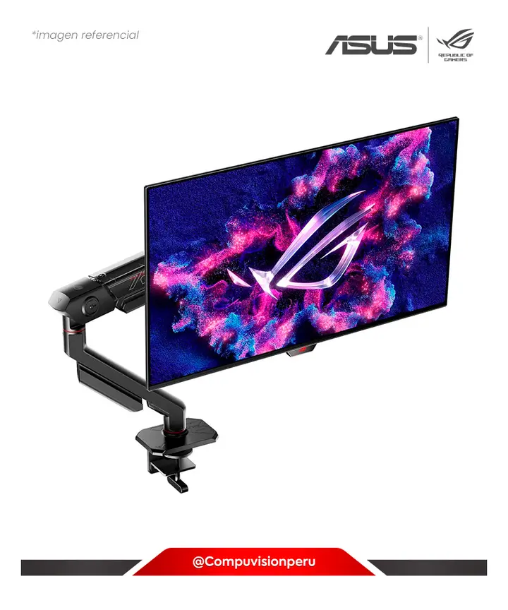 ASUS 27 OLED ASUS ROG SWIFT OLED PG27AQDM-R 2K QHD 240HZ 0.03MS HDMI DP USB-HUB G-SYNC COMPATIBLE