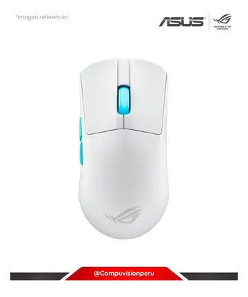 ASUS P713 ROG HARPE ACE AIM LAB WHITE EDITION USB 2.0 BLUETOOTH RF 2.4GHZ 36000DPI, MOUSE