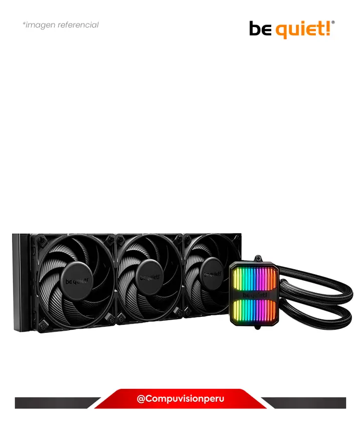 be quiet! ! De CPU Silent Loop 3 360MM All In One Liquid Cooling Kit Intel AMD Black BW025, Cooler