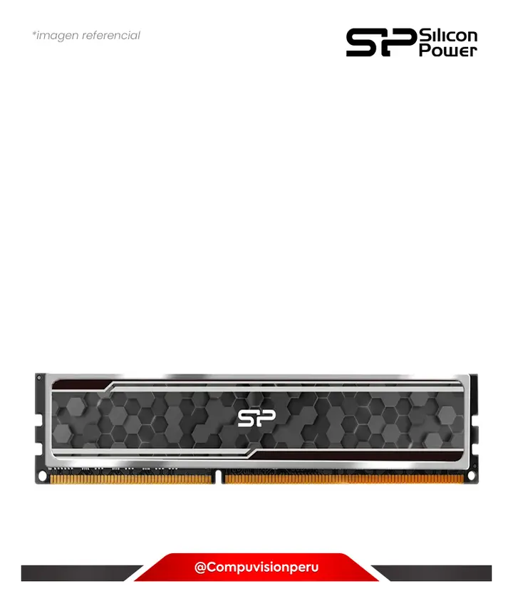 16GB DDR4 Bus 3200MHZ Silicon Power Gray CL16 1.35V SP032GXLZU320BDAJ7