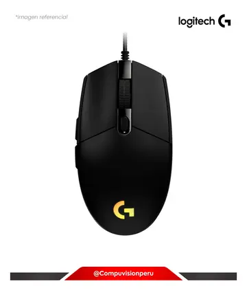 LOGITECH G203 LIGHTSYNC OPTICAL 8000 DPI BLACK 910-005793, MOUSE