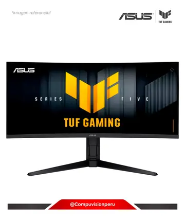 ASUS 34 FAST VA ASUS TUF GAMING VG34WQL5A 2K WQHD 200HZ HD 400HZ 0.5MS VESA CURVED 1500R AMD FREESYNC SPEAKER 2W*2 HDMI DP USB