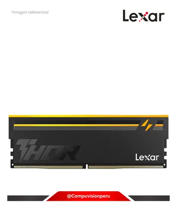 16GB DDR5 BUS 6000MHZ LEXAR THOR Z RGB SILVER CL38 1.35V INTEL XMP AMD EXPO LD5U16G60C38LV-RGD(1)