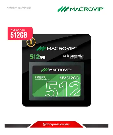 SSD 512GB MV PREMIUN 2.5 SATA III MV/512GB