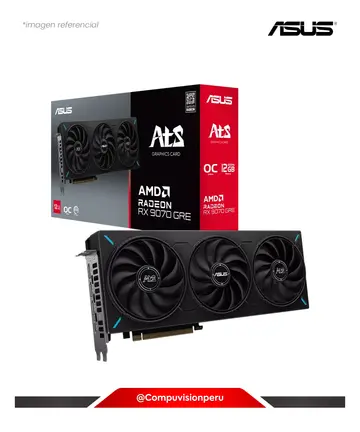 ASUS ATS RADEON RX 9070 GRE OC EDITION 12GB GDDR6 ST 3072 192-BIT HDMI DP ATS-RX9070GRE-O12G