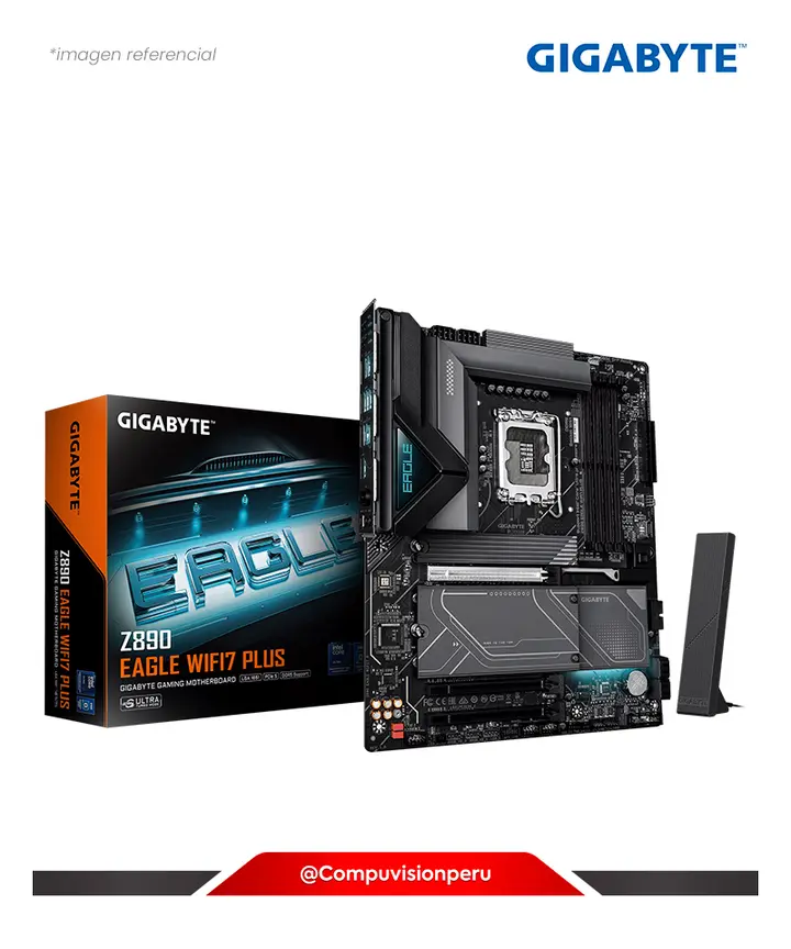 GIGABYTE Z890 EAGLE WIFI7 PLUS LGA 1851 INTEL Z890 DDR5 M.2 SATA 6GB BLUETOOTH Z890 EAGLE WIFI7 P