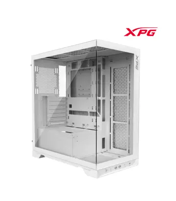 XPG GAMER XPG INVADER X, SF, VIDRIO TEMPLADO WHITE