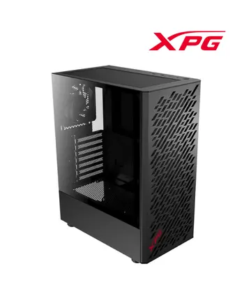 XPG VALOR AIR BK, 4FAN S/F, VIDRIO TEMPLADO